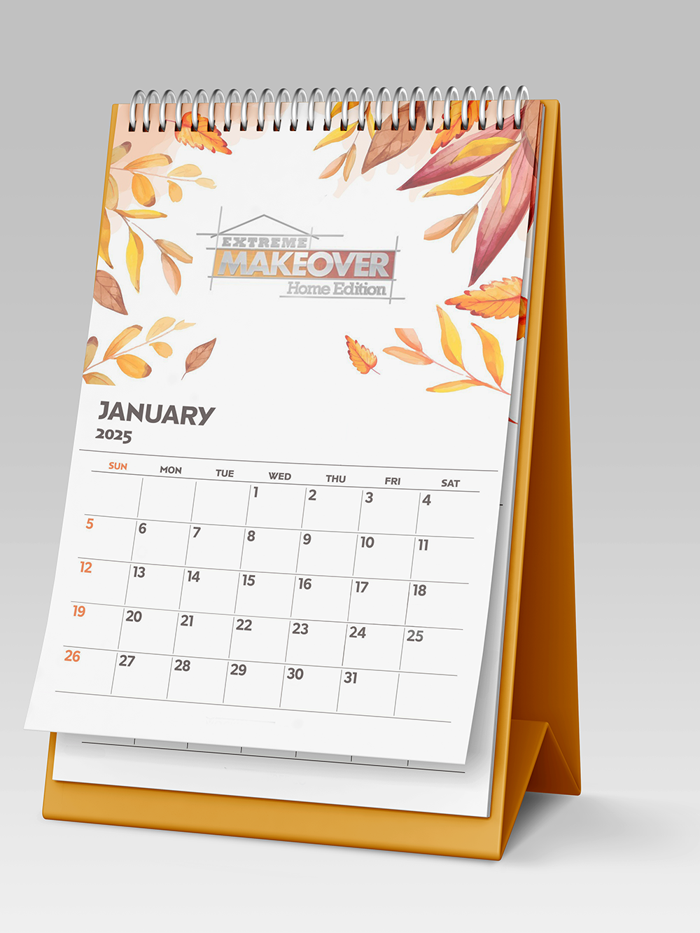 Table Tent Calendar